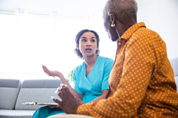 istock Medical Consultation at Home 1188903021