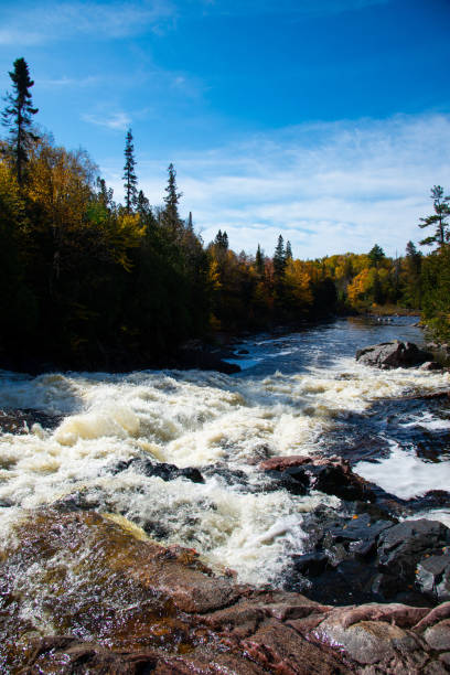 istock Waterfall at Sand River in Ontario Canada 1188903842