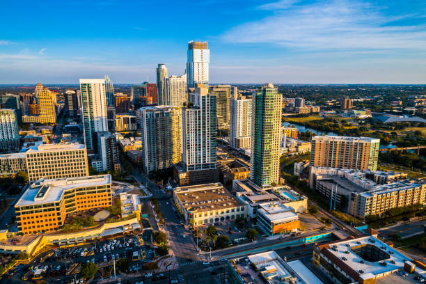 istock Modern urban development building up in Austin texas 1188904169