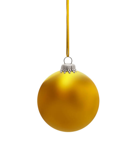 istock Brightly shining christmas bauble isolated on white background 1188905677
