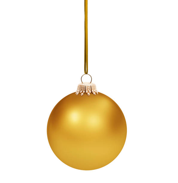 istock Brightly shining christmas bauble isolated on white background 1188905754