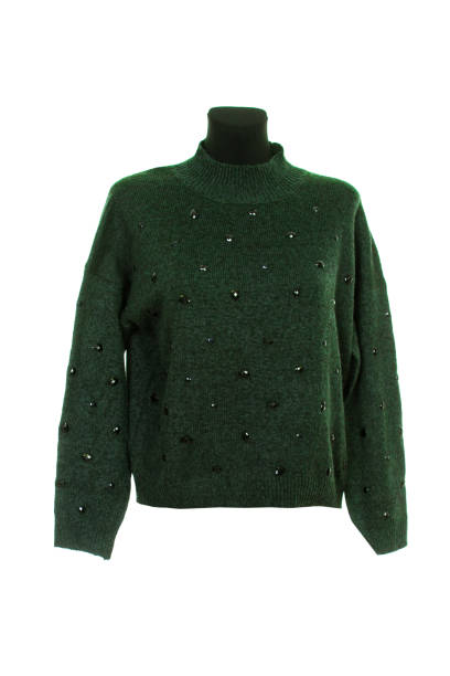 istock knitted green sweater decorated with stones 1188912961