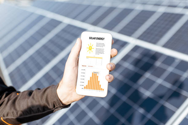 istock Examining production of solar power plant with digital tablet 1188915355