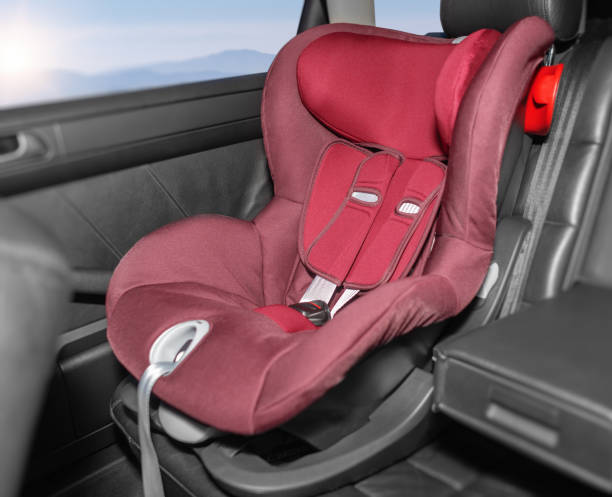 istock Children's car seat in the car. 1188915458