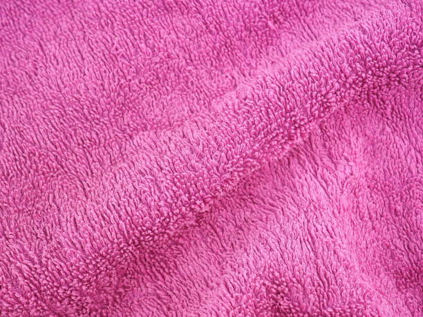 istock a pink towel. beautiful background 1188917205