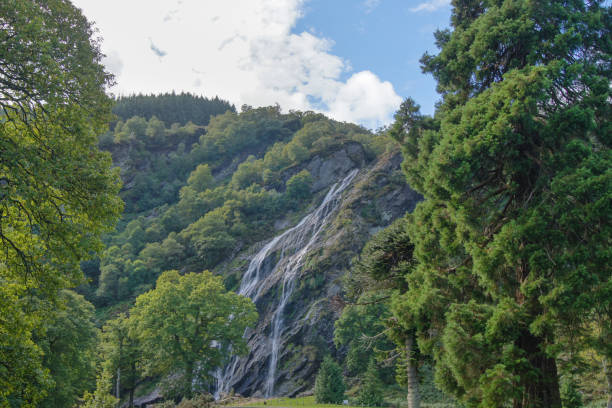 The Powerscourt Waterfall in County Wicklow