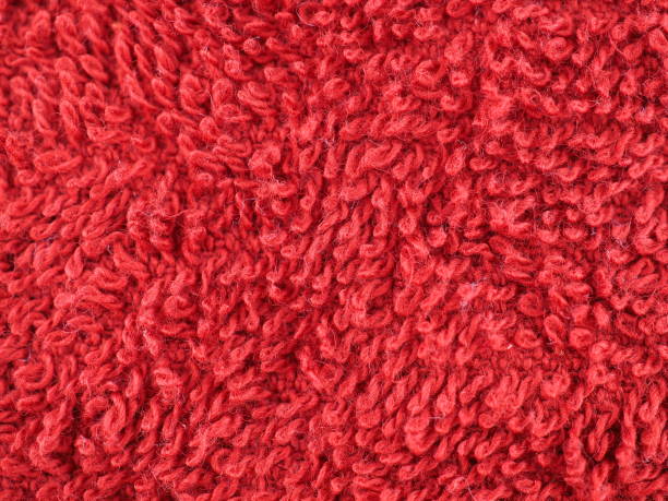 istock a red towel. beautiful background 1188917508