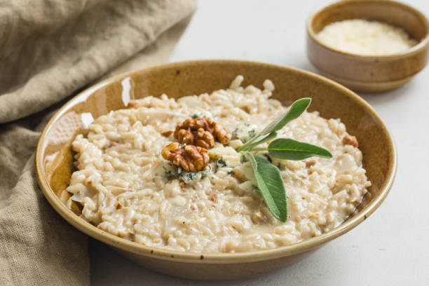 Risotto with gorgonzola