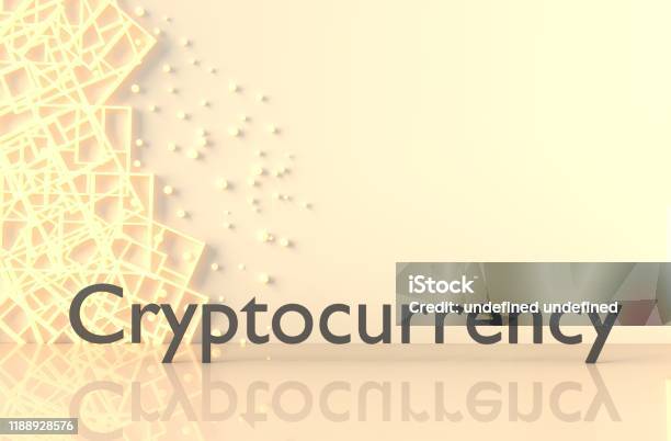 Cryptocurrency And Coin Background 3d Render Stock Photo - Download Image Now - Altcoin, Banking, Bitcoin