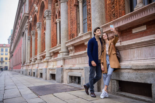 istock romantic couple walking through the city 1188932155