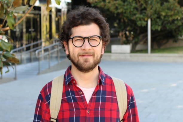 istock 30 years old nerd outdoors 1188934966