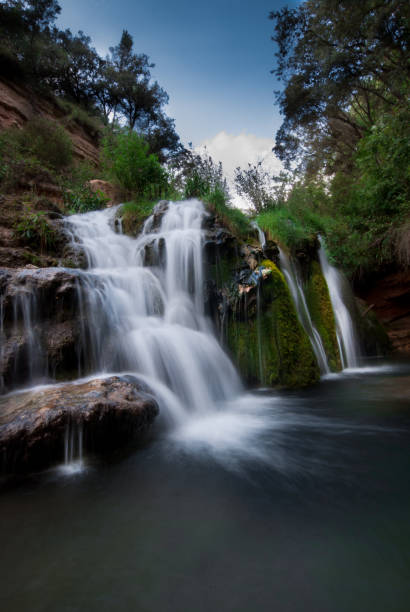 istock Beautiful view of the waterfall 1188937903