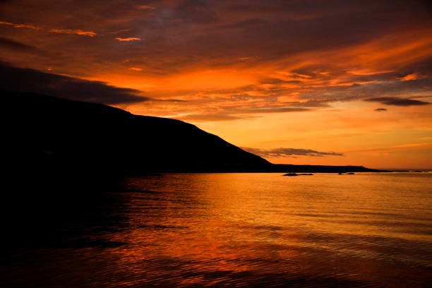 istock Calm sea beautiful at sunset day 1188939275