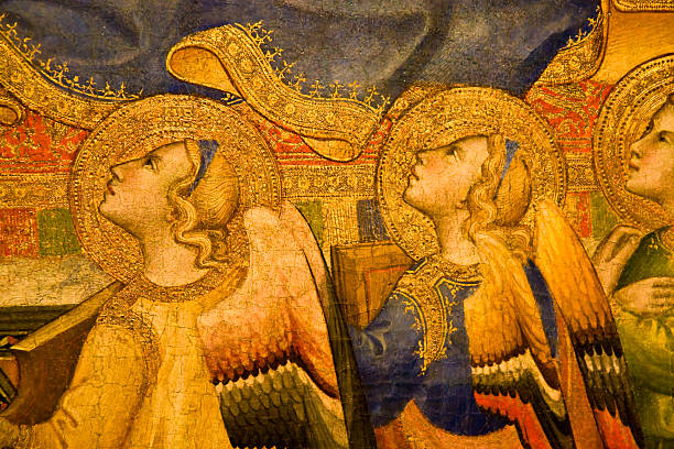 istock Detail of two angels 118894096