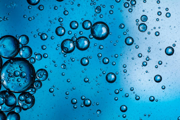 istock abstract blue background mixture of oil and water 1188949687