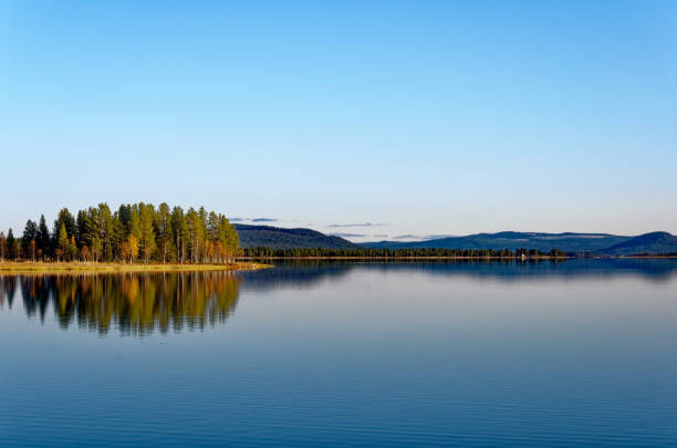 istock Calm lake in northern sweden 1188950097