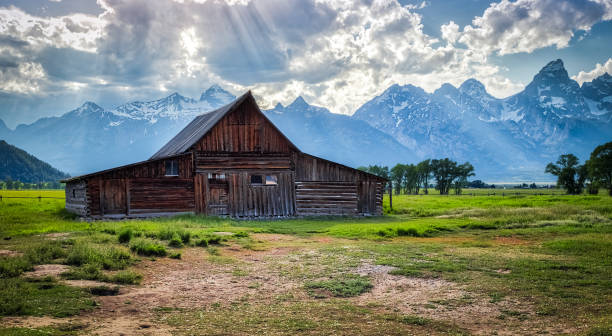 istock Sunlight on the Barn, Grand Teton National Park 1188954817