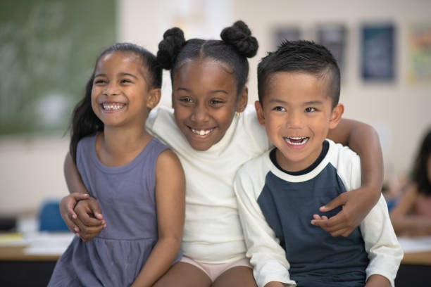 istock Multi-Ethnic Group of Elementary Students Portrait stock photo 1188956641