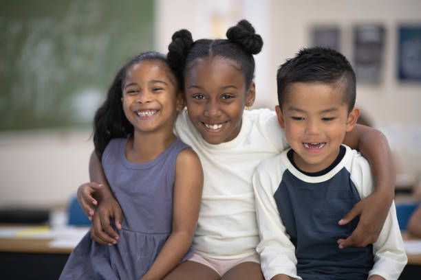 istock Multi-Ethnic Group of Elementary Students Portrait stock photo 1188956643