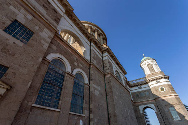 istock Esztergom Basilica in Hungary on a hot summer day. 1188958374