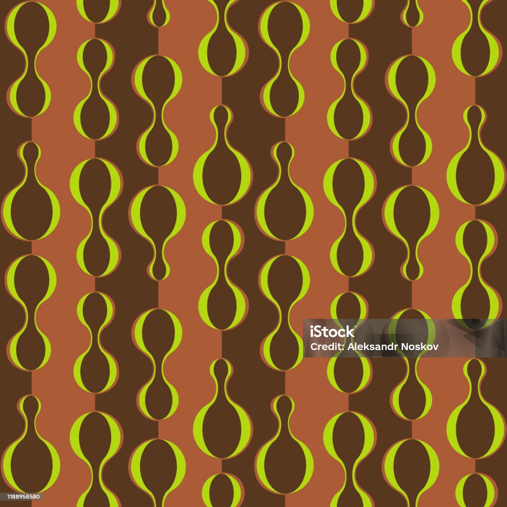 Droopy Pattern Abstract Repeating Drops Vector Spotty Seamless Pattern Stock ...