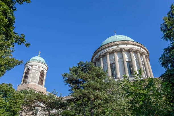 istock Esztergom Basilica in Hungary on a hot summer day. 1188959530