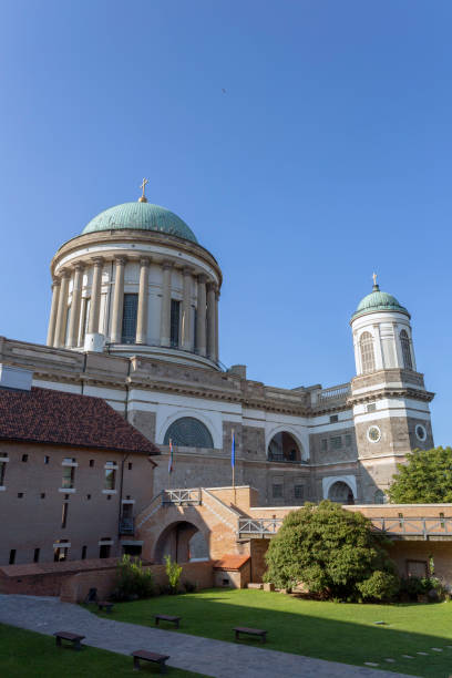 istock Esztergom Basilica in Hungary on a hot summer day. 1188960002