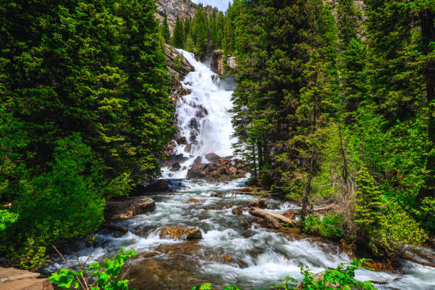 Hidden Falls, Grand Teton National Park Wyoming
