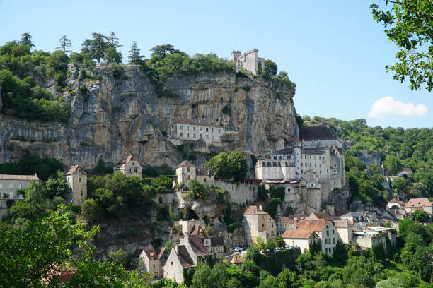 istock Rocamadour village and monastery 1188971319