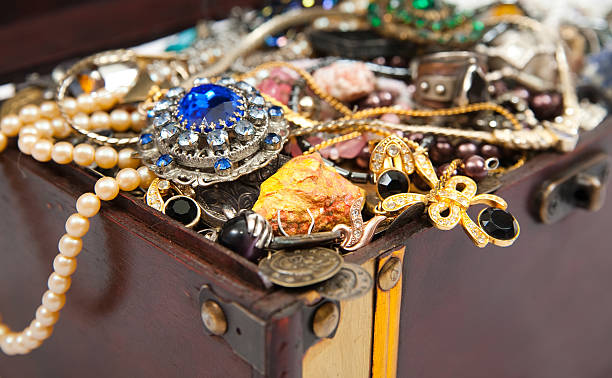 istock closeup of Treasure chest 118897452