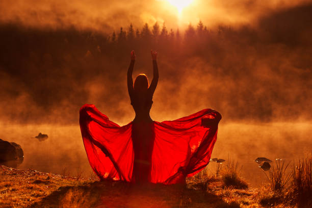 istock Mysterious and golden sunrirse 1188978916