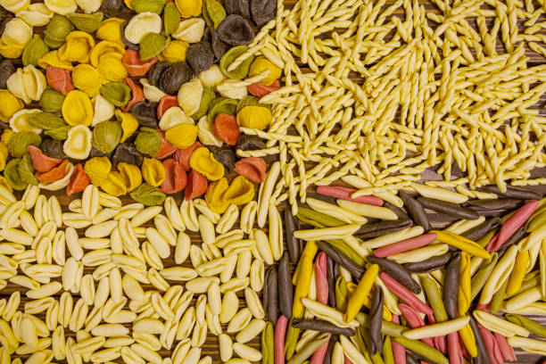 istock appetizing italian pasta background image on wooden 1188990153