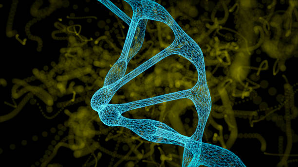 istock The science of DNA new technology hologram - 3D illustration 1188990467