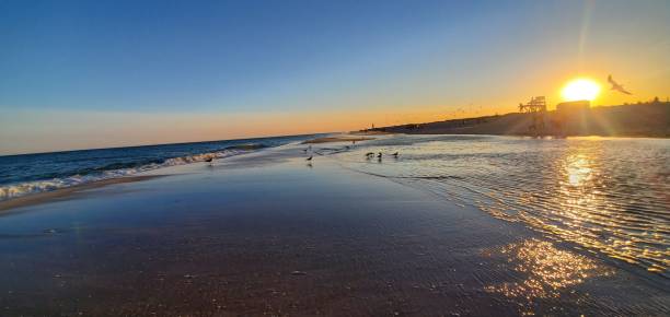 istock Long Island Sunset at Lookout Beach 1188994839