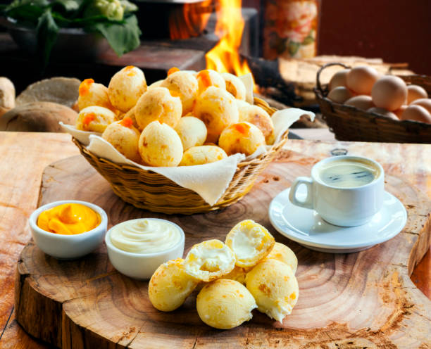 istock Brazilian snack, traditional cheese bread 1189008436