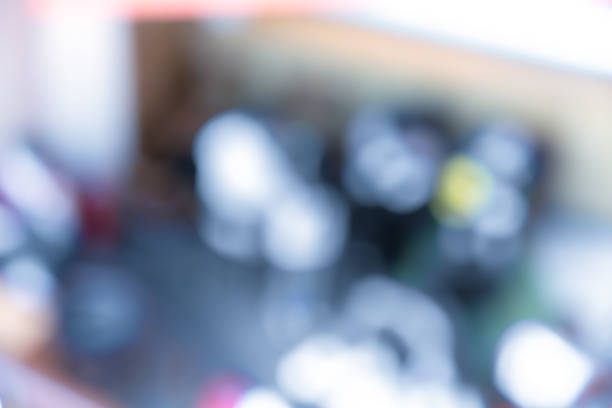 istock Abstract Shopping mall background with bokeh 1189015320