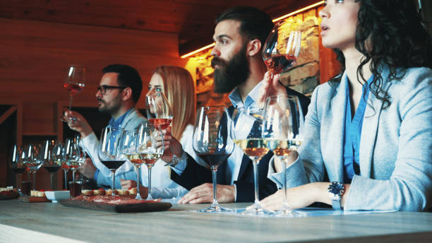 istock Friends tasting wine together 1189015686