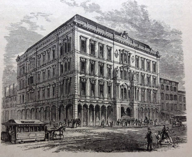 istock Antique illustration - New York 1881 - The Grand Opera House - corner of Twenty-third and Eighth Avenue 1189019739