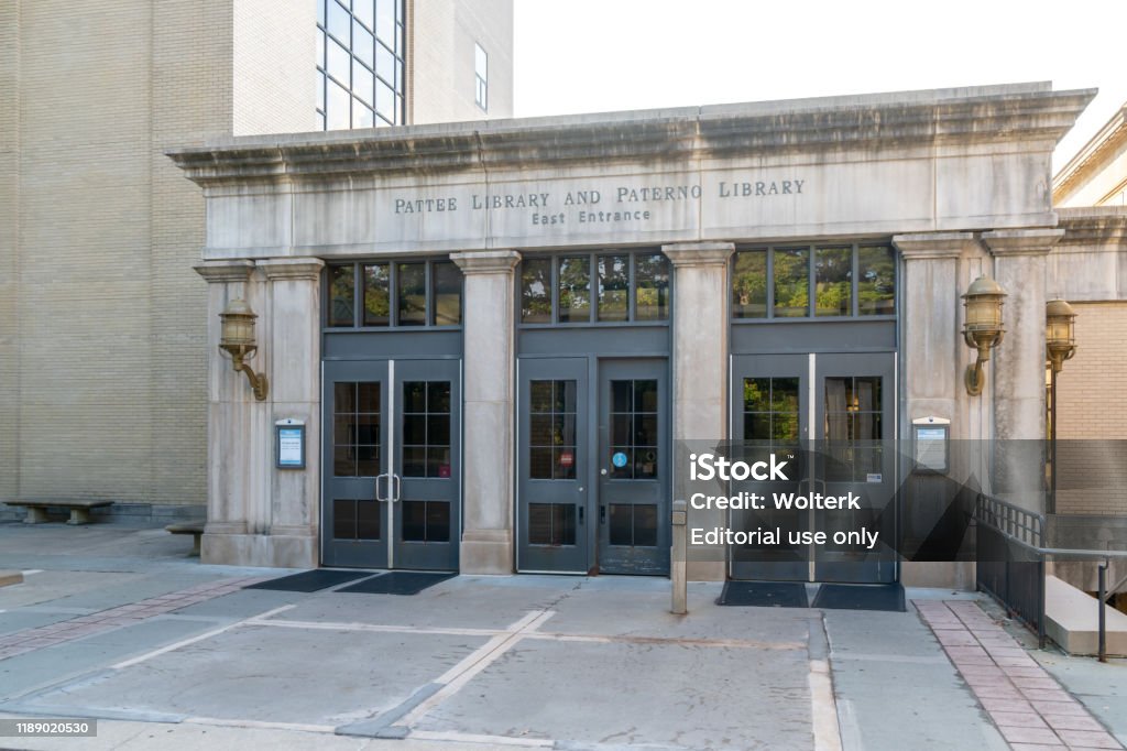 Pattee Library And Paterno Library At Penn State University Stock Photo