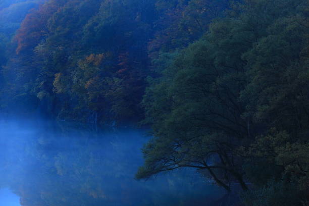 istock Iwate Prefecture Autumnal Lake 1189031529