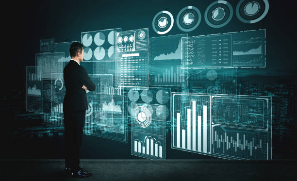 istock Big Data Technology for Business Finance Concept. 1189051044