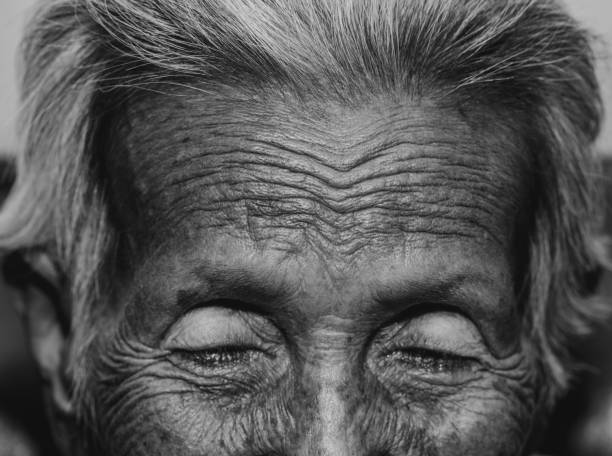 istock The old woman's felling lonely.(dementia and Alzheimer’s disease) 1189053802