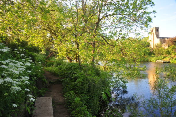 istock River scenes along the Tees North Yorkshire in Spring 1189056345