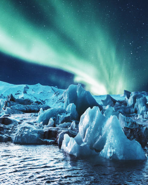 aurora borealis in iceland