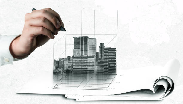 istock City civil planning and real estate development. 1189063248