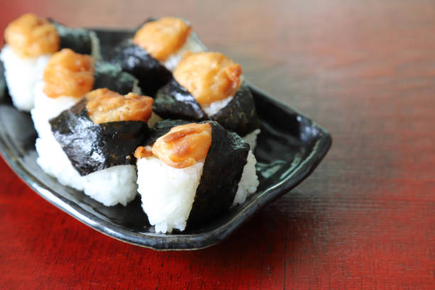 istock shrimp tempura rice balls on the dish 1189065065