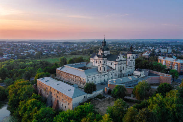 istock The monastery of barefoot Carmelites in Berdichev. View from above 1189092703