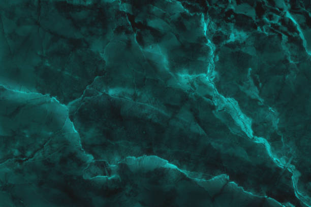 istock Dark green marble texture background, natural tile stone floor with seamless glitter pattern for interior exterior and design ceramic counter. 1189094444