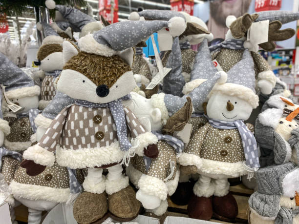 istock beautiful soft Christmas tree toy 1189095135
