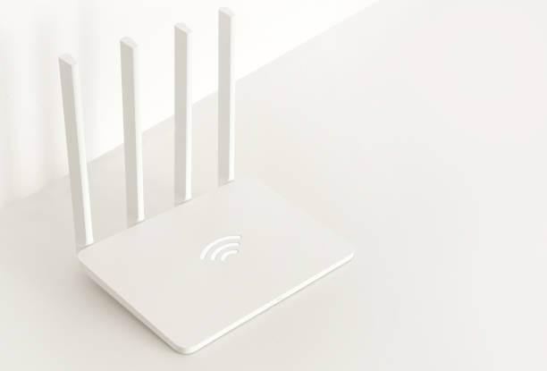 istock white 5g wifi router on a yellow background 1189095681